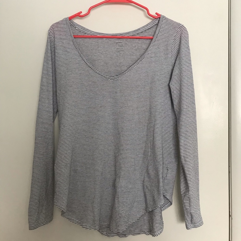 Old Navy Striped Long Sleeve Shirt